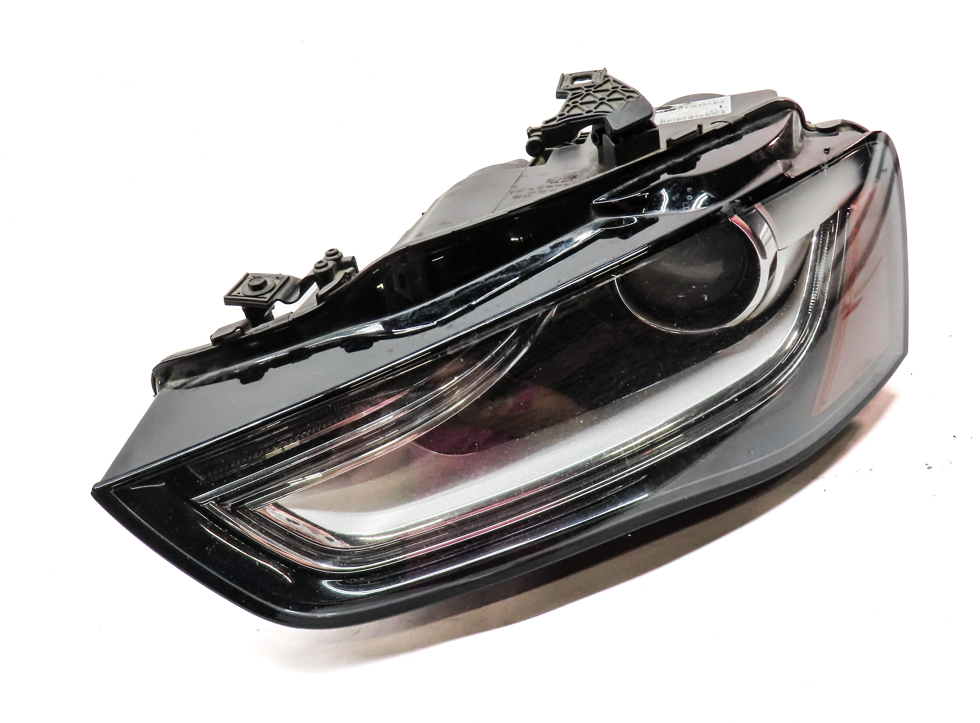 13-16 AUDI A4 S4 (B8 8K) LEFT DRIVER XENON HID HEADLIGHT LIGHT LAMP (NON AFS) — exact item pictured